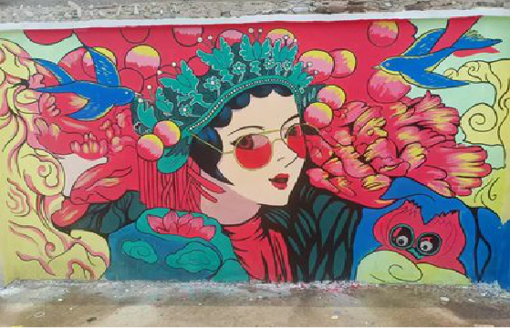 贵阳墙体彩绘-网红墙
