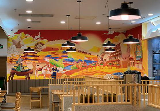 贵阳商业空间彩绘介绍。