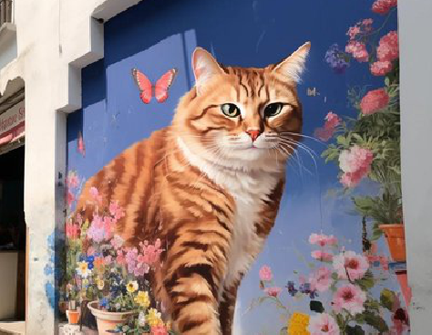 贵阳自己绘制有个性的手绘墙