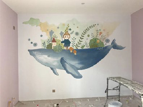 贵阳手绘墙的特点及优势。