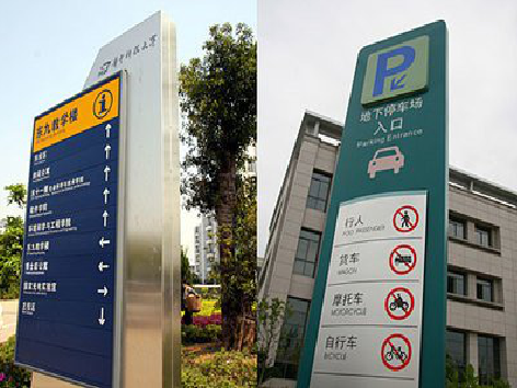 贵阳导向标识的设计作用。